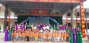 Giao lưu Tiếng Anh Mầm non - Tiểu học tại huyện Tuần Giáo năm học 2022 - 2023