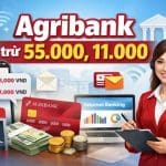 Agribank trừ 55.000