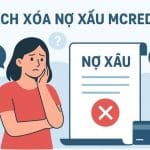 Cách xóa nợ xấu Mcredit