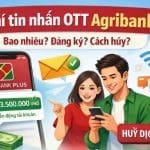 Phí tin nhắn OTT Agribank