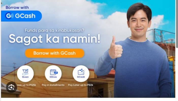 GCash - loan app using national id