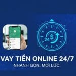 Vay Tiền Online 24/24 nhanh nhất chỉ cần cmnd