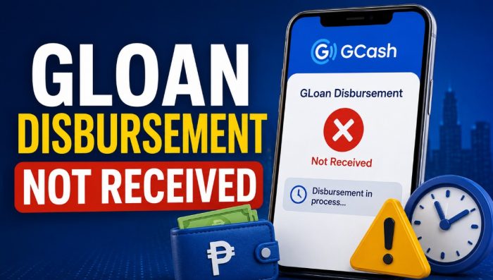 GLoan disbursement not received