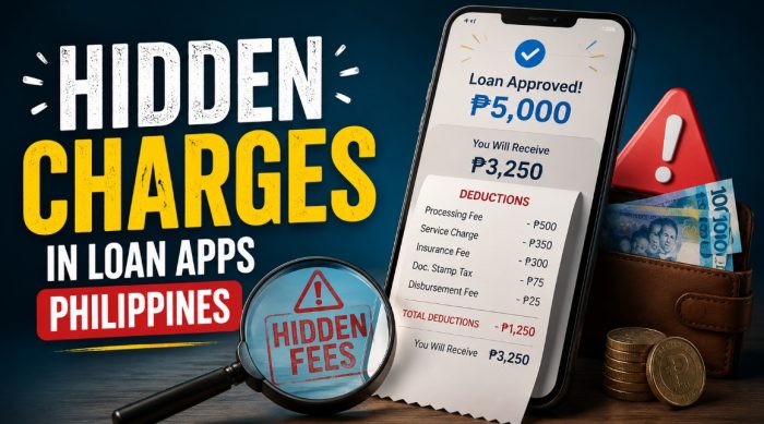 Hidden charges in loan apps philippines