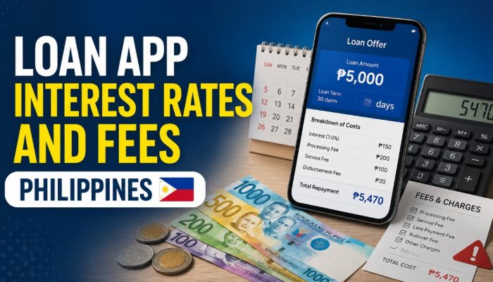 Loan App Interest Rates And Fees Philippines